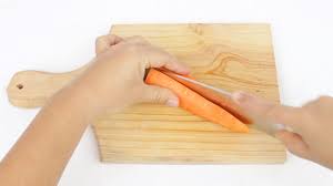 Slice the carrot vertically as thinly as possible. 3 Ways To Julienne Carrots Wikihow