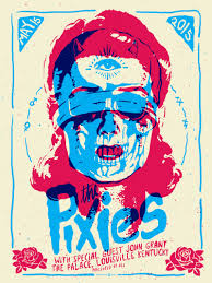 Pixies Poster Poster Art Screen Print Poster Graphic Poster