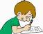 Classroom Student Work Clip Art