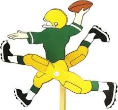 Football Player Whirligig Woodworking Plan Woodworking Projects For Kids Woodworking Plans Patterns Learn Woodworking