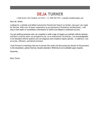Best Automotive Cover Letter Examples Livecareer
