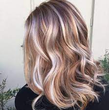 The transition of the hair color from the dark roots to the blonde on the top of the head almost gives the appearance of platinum blonde hair with lowlights. Pin On Hair