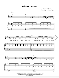 11.01.2021 · drivers license chords by olivia rodrigo for guitar, ukulele, and piano !! Olivia Rodrigo Drivers License Sheet Music In Bb Major Transposable Download Print In 2021 Sheet Music Music Drivers License