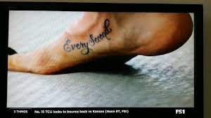 This tattoo is one of the mottos for the. Ronda Rousey S Foot Tattoo Ronda Rousey Foot Tattoo Rowdy Ronda