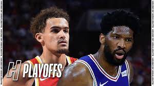 Philadelphia 76ers center joel embiid shoots over atlanta hawks center clint capela. Philadelphia 76ers Vs Atlanta Hawks Full Game 3 Highlights June 11 2021 2021 Nba Playoffs Youtube