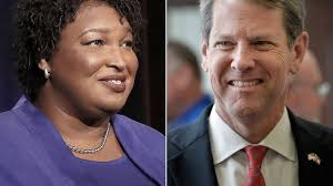In tight Georgia governor's race, Brian Kemp, Stacey Abrams make final push  amid voter suppression allegations