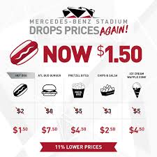Maybe you would like to learn more about one of these? Food Beverage Mercedes Benz Stadium