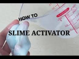 Slime Activator Without Borax Or Liquid Starch Etc Tutorial How To Diy Slime Slime Silhouette Diy