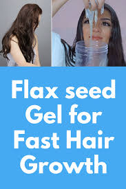 Flax Seed Gel For Fast Hair Growth Today I Will Share How To Make Homemade Hair Gel To Get Smooth Silky An Hair Growth Faster Flaxseed Gel Flax Seed Hair Gel