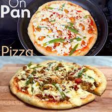 On Pan Pizza Pizza Recipes Homemade Recipes Pizza Recipes At Home