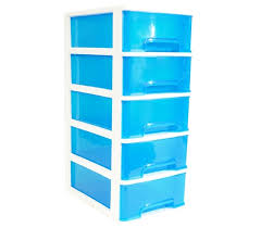 Organize and store a variety of household items that are frequently used in the bedroom, kitchen / pantry, bathroom, craft room, nursery or dorm room. 5 Drawer Desktop Organizer