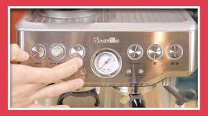 Shot clock displays duration of the espresso shot being extracted. Adjusting Temperature On A Breville Espresso Machine Tune Up For What Youtube