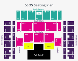 5sos seating plan click to enlarge brighton centre seating