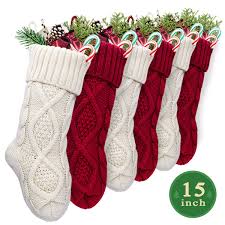 Explore a wide range of the best women stocking candy on aliexpress to find one that suits you! Wholesale Price And Reliable Quality Limbridge Christmas Stockings 6 Pack 15 Inches Small Size Cable Knit Knitted Xmas Rustic Personalized Stocking Decorations For Family Holiday Season Decor Cream Or Burgundy Home