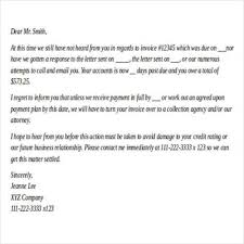 50 Official Collection Letter Templates Examples Besty Templates Samples for professional letters requesting payment. official collection letter templates
