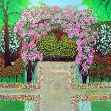 Penuh bulat diamond lukisan lanskap taman 5d diamond lukisan bunga persegi rhinestones bordir cross stitch dekorasi rumah berlian lukisan cross stitch aliexpress. Lukisan Pemandangan Di Taman Bunga Poisk V Google Pemandangan Lukisan Taman Bunga