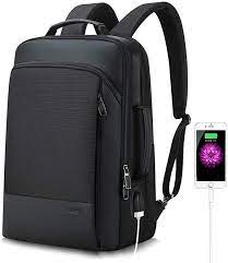 Bopai Travel Backpack For Men Business Laptop Backpack 15 6 Inch Computer Bagpack With Usb Mens Backpack Travel Leather Travel Backpack Leather Laptop Backpack
