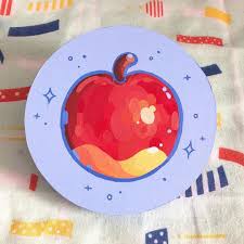 Vivian Chien On Instagram Animal Crossing Fruit Pt 4 I Completely Forgot To Post This Finished Simple Acrylic Paintings Fruits Drawing Fruit Painting
