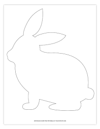 Downloading free printable bunny templates for your work is eradicating the tedious process of planning. The Trending News Free Bunny Template Printable Easter Bunny Template The Best Ideas For Kids Boys Buildings Books And Berries Bunny Garland Easter