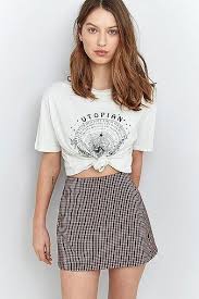 Black And White Gingham Skirt Outfit Light Before Dark Gingham Skirt Fashion Clothes Fashion Outfits