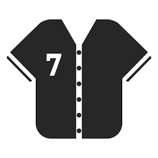 baseball jersey silhouette transparent png svg vector file baseball jersey silhouette