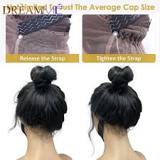 Gizli kayış 360 tutkalsız peruk insan saç ön kesim vücut dalga doğal saç çizgisi ile giymek ve gitmek peruk