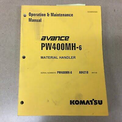 Komatsu PW400MH Material Handler