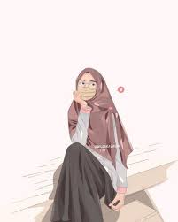 Gambar kartun anak kecil perempuan lucu. Profil Wa Gambar Kartun Hijab Keren Ideku Unik