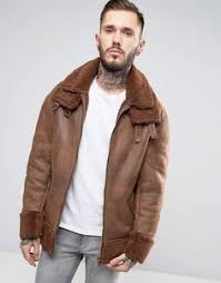 Womens faux sheepskin leather jacket faux lamb fur shearling bomber coat faux lamb suede shearling aviator bomber moto biker belted sherpa jacket coattop rated seller. 9 Faux Shearling Ideas Shearling Leather Jacket Men Jackets