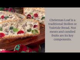 Lastly, top the coconut loaf and glaze with shredded coconut. Traditional Christmas Loaf With Fruit Not Entirely Average