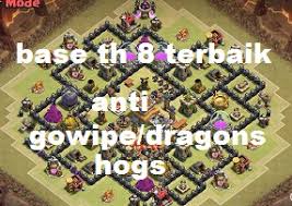 Here is the best clash of clans th4 war base with copy link 2021. Base Th 8 War Terbaik Anti Gowipe Dragons Hogs Clashers Blog