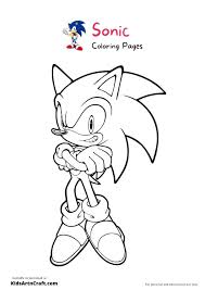 sonic coloring pages for kids free printables kids art craft