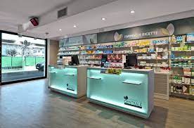 La Progettazione Farmacie Riflette E Incorpora La Strategia Farmacia Progettazione Banconi