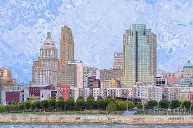 Downtown bank, or brick & trustee, is a heist that is like any other regular bank in which the vault has to be opened and occasionally cash bills scattered everywhere. Downtown Cincinnati The Banks Digital Art By Bentley Davis