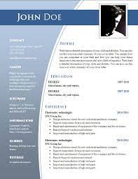 You can quickly duplicate its sections and rename them according to your needs. Cv Templates For Word Doc 632 638 Get A Free Cv