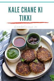 Kale Chane Ki Tikki In 2020 Vegetarian Recipes Delicious Snacks Recipes Vegetarian Recipes Dinner