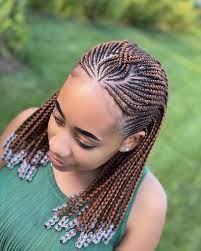 Straight short hairstyle with bangs for black women. 43 Most Beautiful Cornrow Braids That Turn Heads Page 4 Of 4 Stayglam