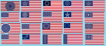 The national flag of the united states of america features 13 equal horizontal stripes of red (top the united states flag is associated with rich american history and has changed appearance the other side either has a united states emblem (eagle) or a design of one of the fifty states of the us. Some Designs For A 51 Star American Flag From The Top Posts On R Vexillology Containing The Words 51 Stars Not In Order Vexillology