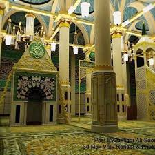 Masjid E Nabvi Madina Ksa Islam Masjid Beautiful Mosques