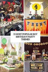 15 Most Popular Boy Birthday Party Themes Shelterness