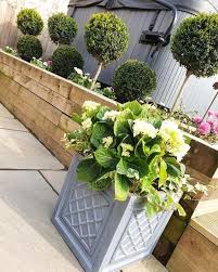 Maybe you would like to learn more about one of these? Faux Lead Lattice Box Square Grey Light Stone Planter By Idealist Lite W22 H22 L22 Cm 13 Ltrs Cap From 32 99 Getpotted Com