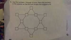 Welcome to the third grade math worksheets and math games. Star Of David Math Puzzle Mathematics Stack Exchange