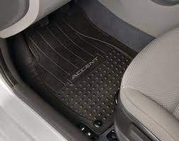 2012 2017 Hyundai Accent Rubber Floor Mats B056 Hyundai Accent Rubber Floor Mats Hyundai