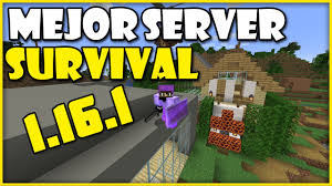 Minecraft 1.17 server list with vanilla. Mejor Servidor Survival Vanilla Full 1 16 2 Minecraft Server Survival 1 16 2 Review Youtube