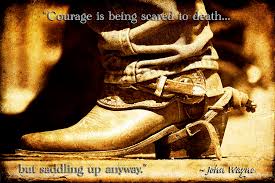 Quote by john wayne courage engraved hand polished. Courage Via John Wayne Photograph By Lincoln Rogers