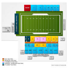 Roy Kidd Stadium 2019 Seating Chart