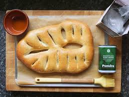 Fougasse bread recipe | how to make & shape fougasse. How To Make Fougasse The French Cousin Of Italian Focaccia Elizabeth S Kitchen Diary