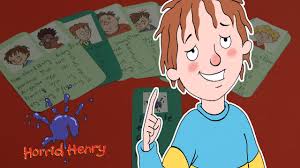 You just add some personal information on it such as pictures or graphics, if you like.let me tell you how to make. Horrid Henry Make A Purple Hand Gang Membership Card Youtube