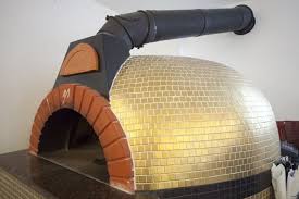 Four A Pizza Avec Mosaique Pizza Oven Outdoor Brick Pizza Oven Pizza Oven
