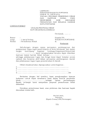 Hay sobat bob, anda dapat menemukan contoh surat permohonan pada bagaian akhir artikel ini. Https Peraturan Bpk Go Id Home Download 41721 Perwali No 50 Tahun 2016 Lampiran Pdf